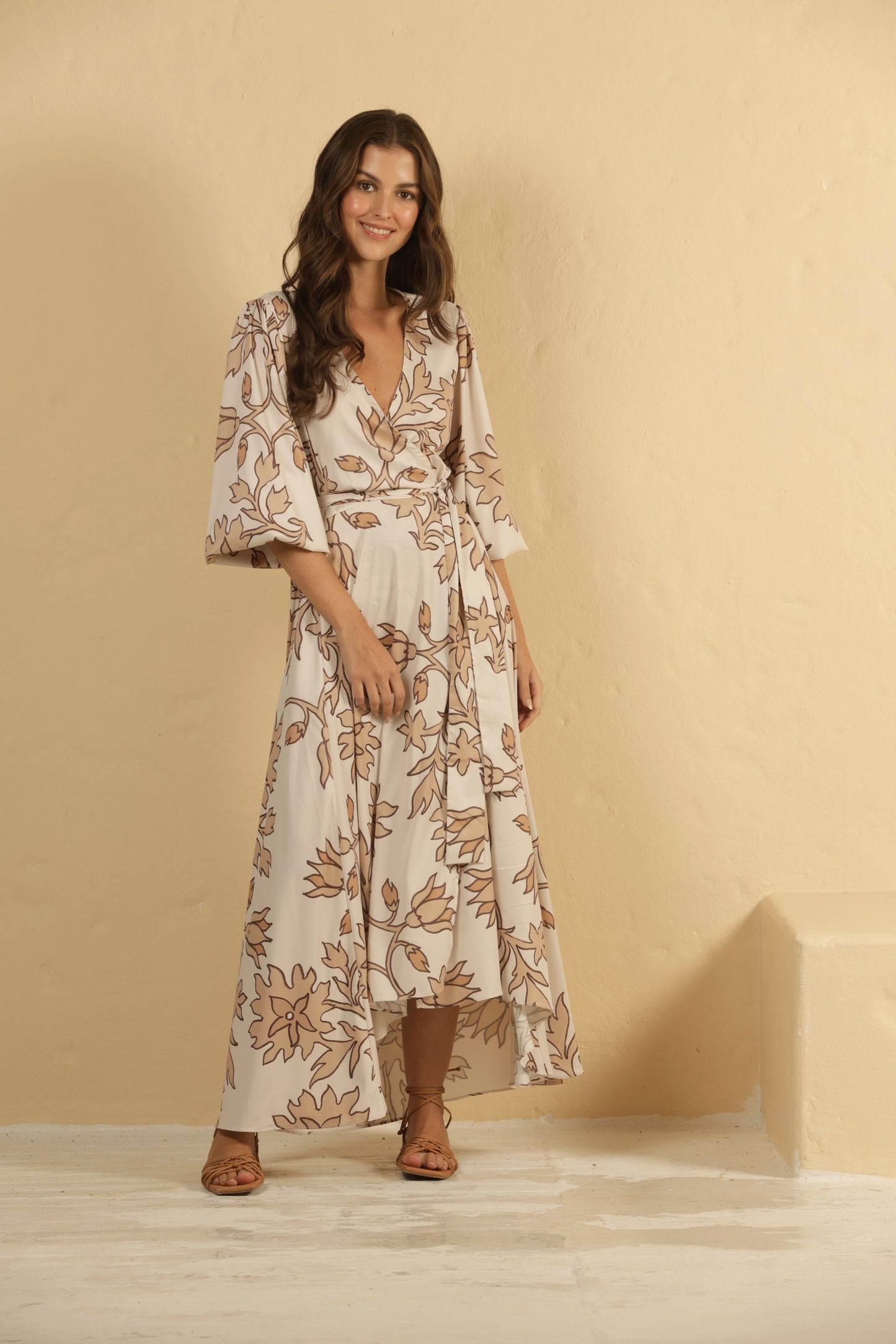 SALMA WRAP DRESS